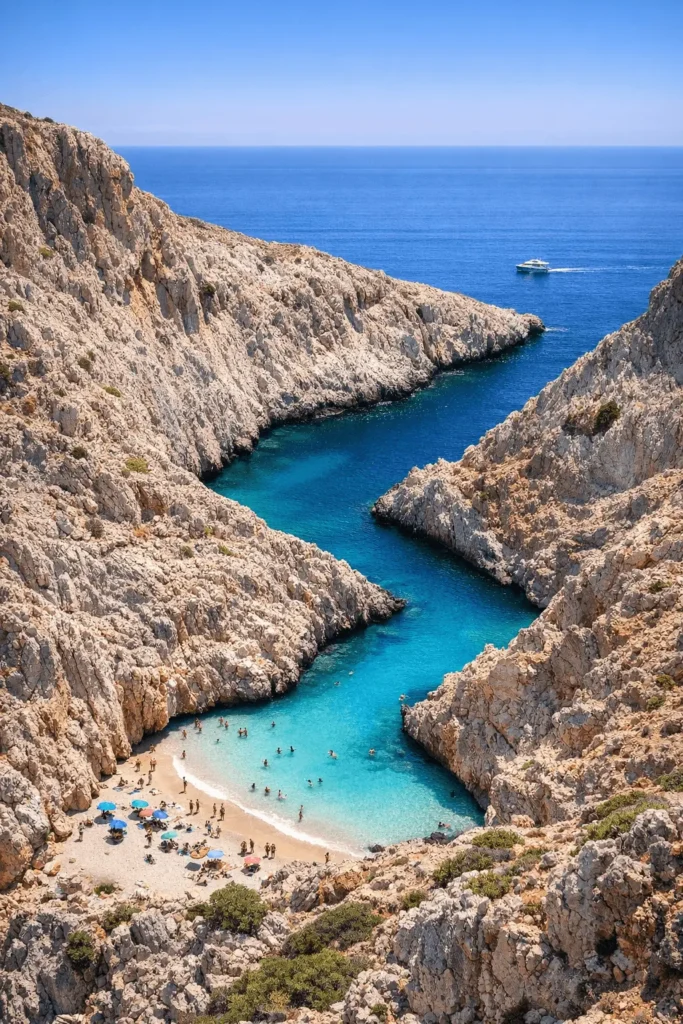 seitan limania beach proposal location crete